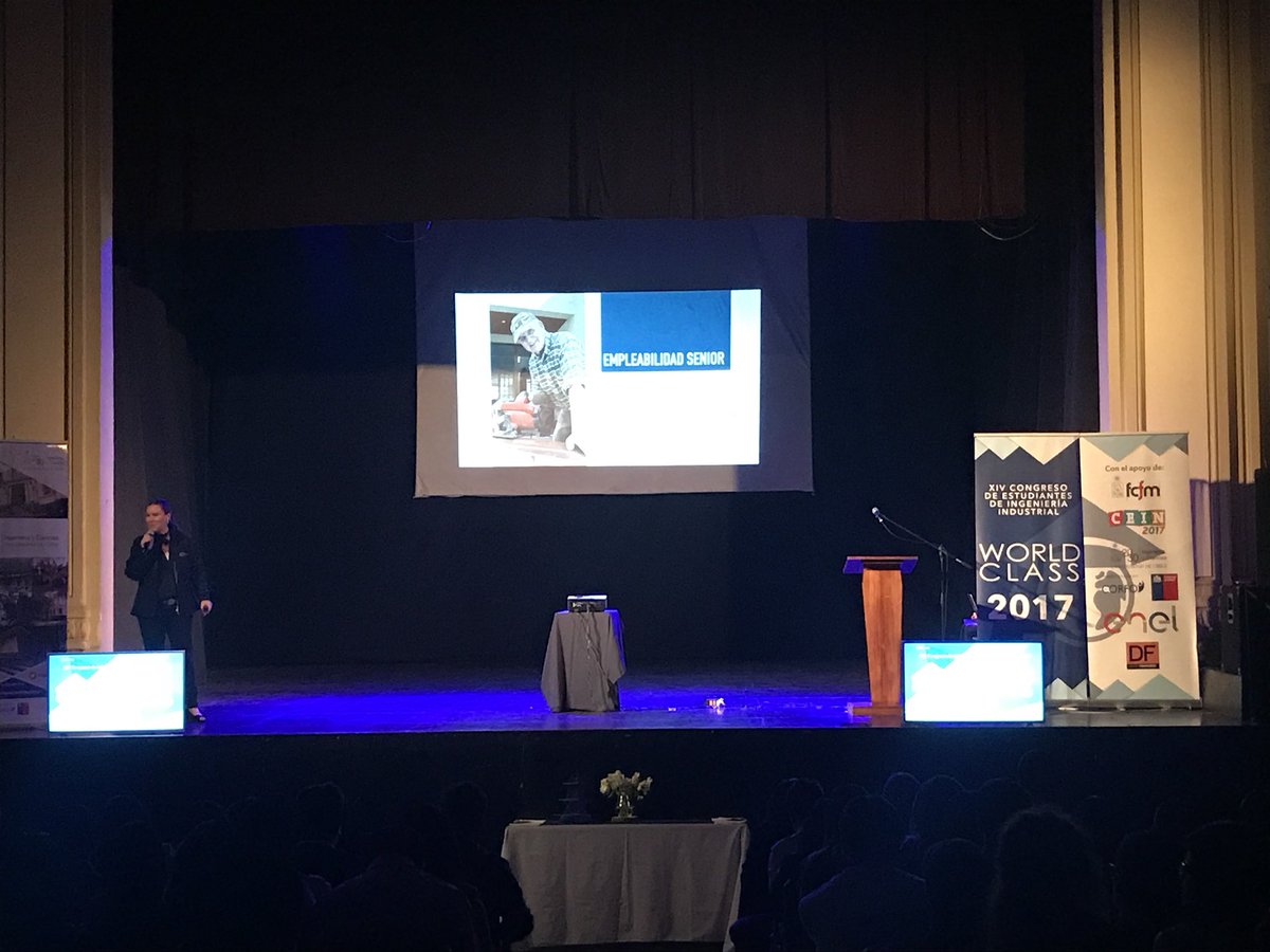 FundacionOMayor's tweet photo. Nuestra directora de Incidencia @comoreno se presenta en el congreso #WorldClass2017, organizado por estudiantes de @cein_uchile https://t.co/Kl4eutzPXr