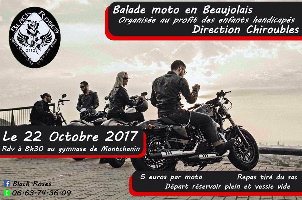 TsvFrancis's tweet photo. balade moto en Beaujaulais avec les Black roses au profit des enfants handicapés; super journée https://t.co/OsYNW871Sa