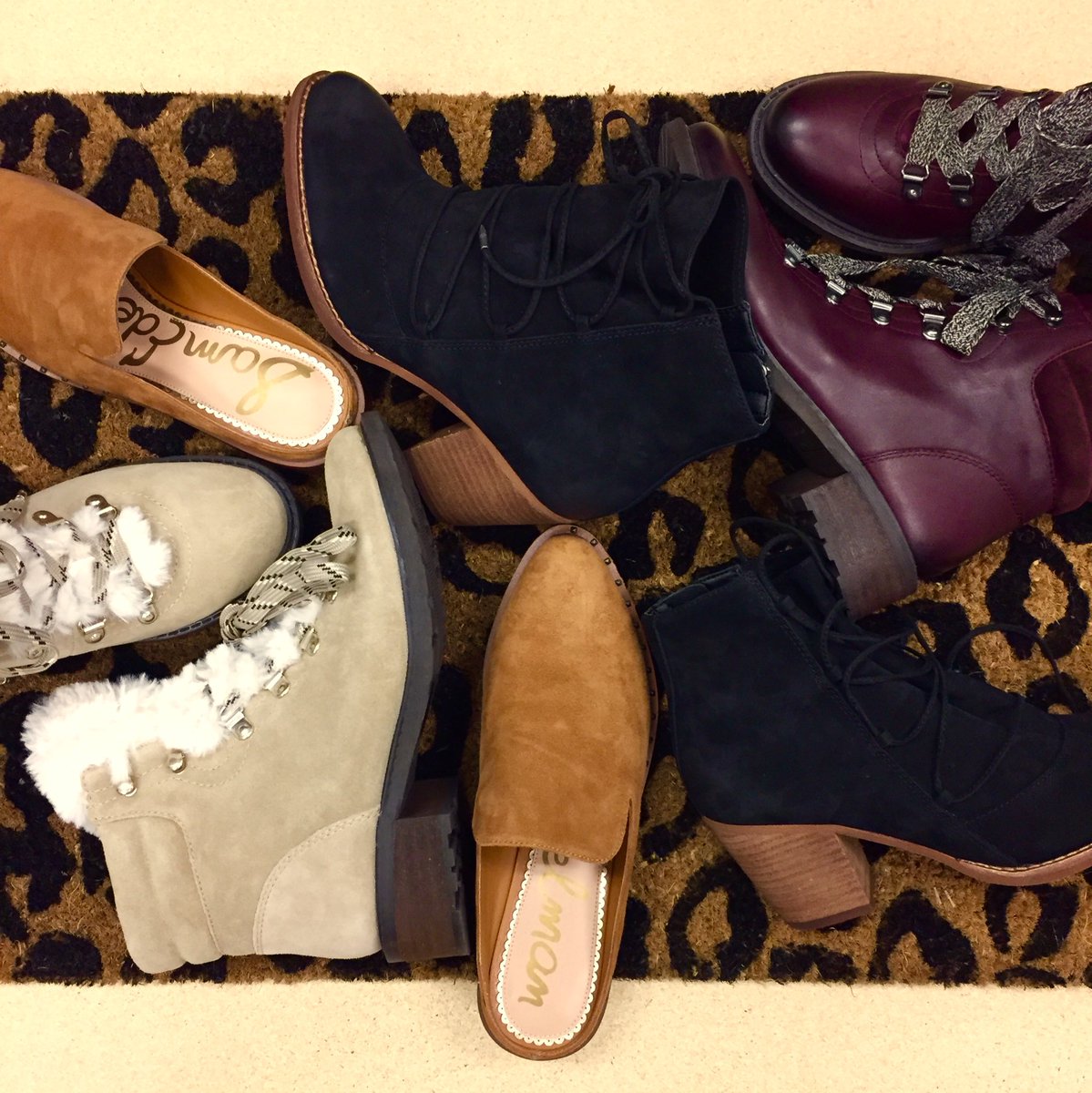 Fall favourites 👢👠👞👡 #NordstromOTT #samedelman #shoes