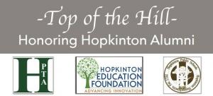 miketorosian's tweet photo. Congratulations to the @hopkintonhs #TopOfTheHill Class of 2017 Inductees Mike Whalen - 1968, Scotty Mackin - 1982 and Sarah Ellam - 1998. https://t.co/hGrC0z8LkD