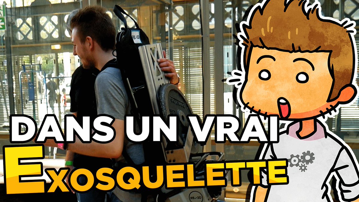 LeoTechMaker's tweet photo. NOUVELLE VIDÉO !
Je suis allé aux #geekslive2017 du @JournalDuGeek et j'ai testé un exosquelette !
https://t.co/9AVJTySTPh
#RT = ❤️ https://t.co/QZtZf2MMlE