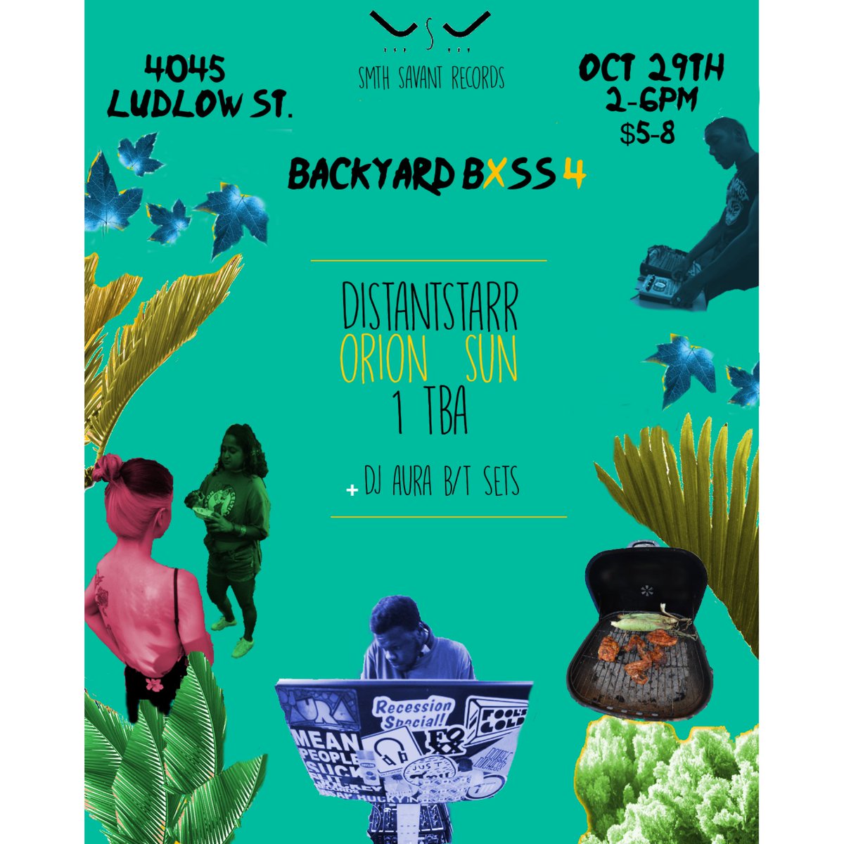 smthsavant's tweet photo. Our Backyard Bxss beat show series continues this Sunday w/ DistantStarr, Orion Sun and more TBA! Come thru! #backyardbxss #beats #philly https://t.co/EU90Vk01i1