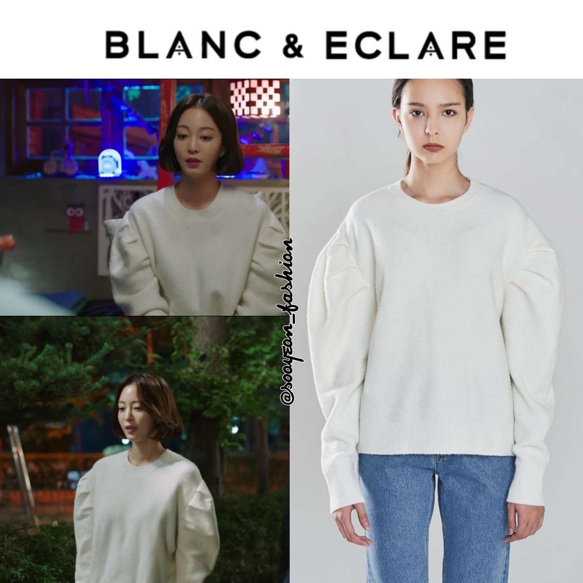 Jsy Fashion On Twitter From Actress To Idol Wearing Blanc Eclare Hanyeseul Sana