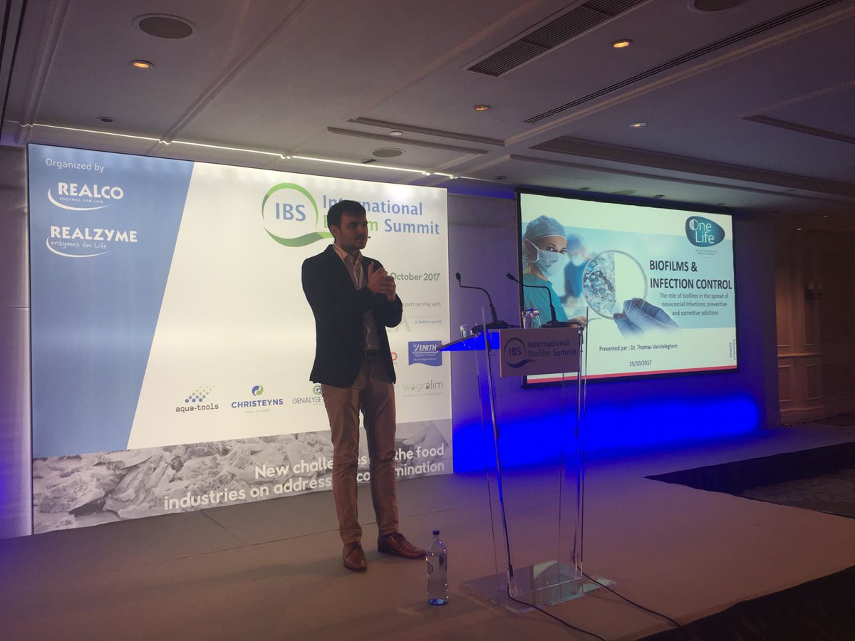 Realco_Official's tweet photo. @OneLIFEBF. Biofilm is not only a significant problem in the food and beverage industries but also in healthcare #biofilmsummit17 https://t.co/G9VotvxDS7