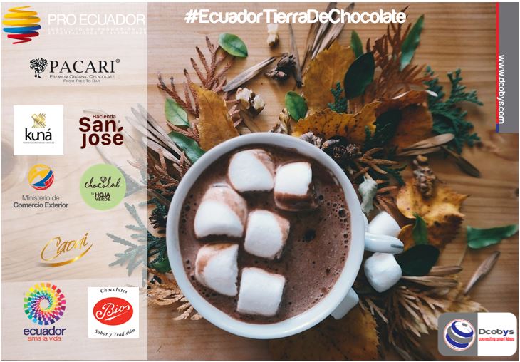 #EcuadorTierraDeChocolate A partir de 1870,  Ecuador llegó a ocupar el primer lugar en producción de cacao en el mundo. #DcobysBusiness