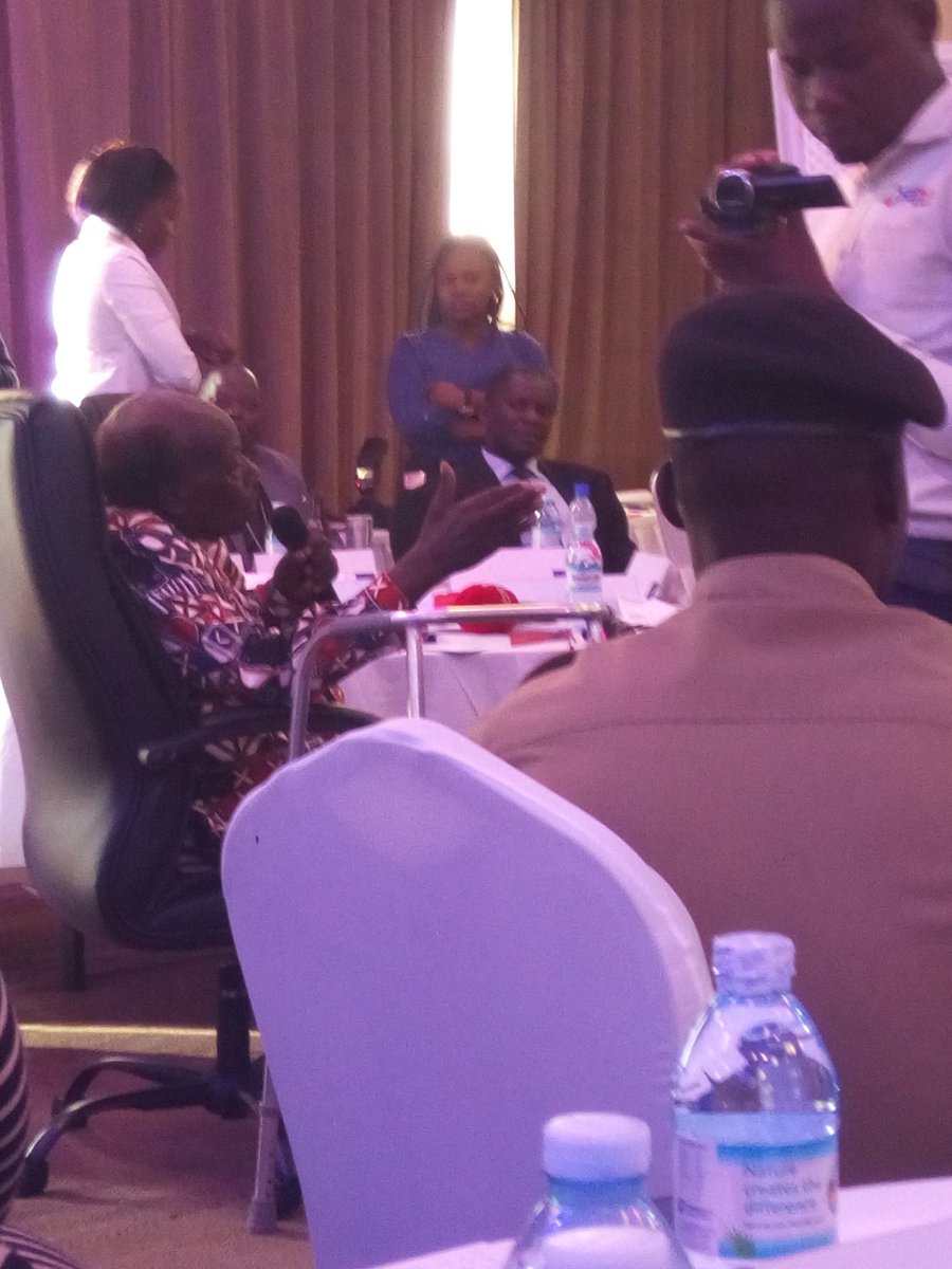 AAssimwe's tweet photo. Prof. Kanyeihamba gives his overview in regards to the #NgoSpace and then officially launches the Book of @LSewanyana @FHRI2 @nickopiyo https://t.co/0ujtD0eU1o