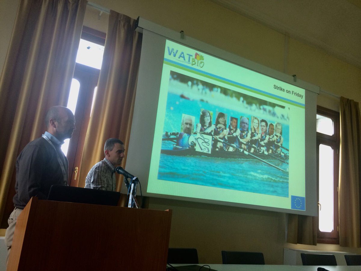 WATBIOEU's tweet photo. #WATBIO are in Venice for our final annual meeting on #impact #droughttolerance #bioenergy https://t.co/gAaeAdNglH