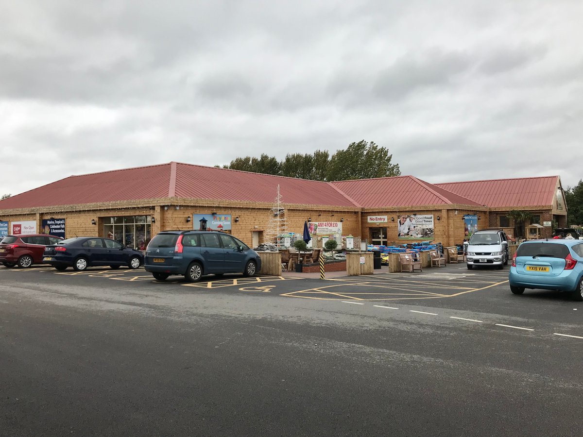 This was an extension to a garden centre which created a new sales and display area, thermo wood cladding was used on the exterior.