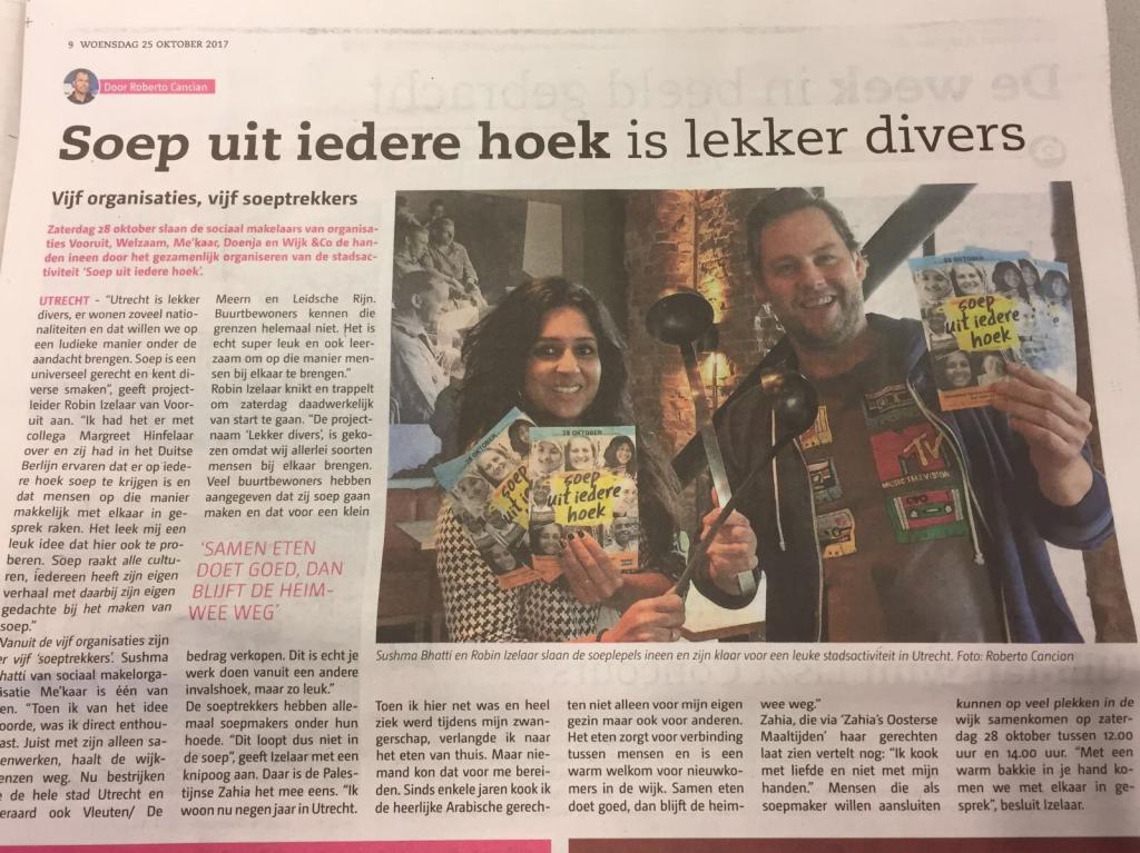 #Soepuitiederehoek in the picture!