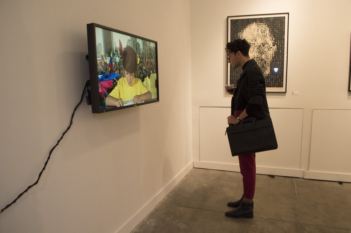 CoCASeattle's tweet photo. Moments from the #CoCALegacy show opening night. #November0317 #ElysianFields #CoCASeattle #SeattleArt #NWArt #ContemporaryArt #Art https://t.co/1BUfXAt3Bh