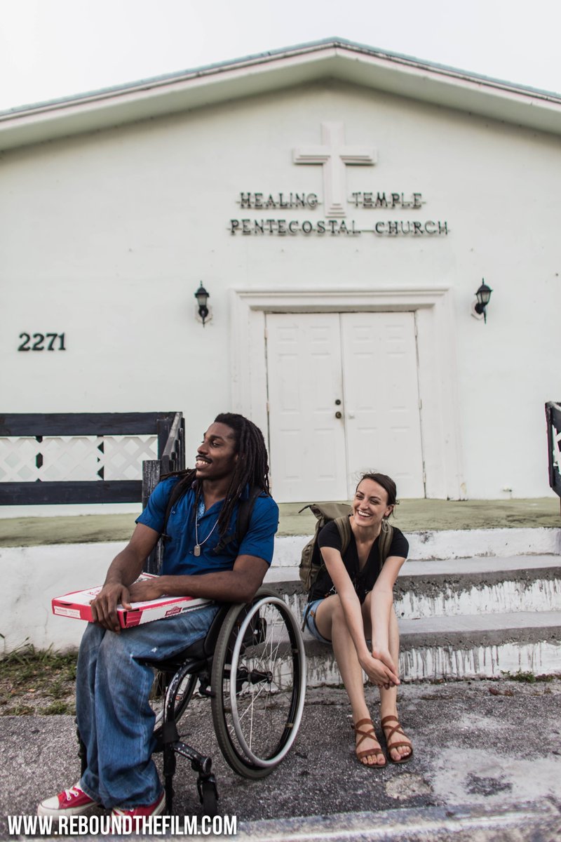 MiamiHeatWheels's tweet photo. They both tell stories. One through film, one through word &amp; song. All w/ a lot of heart #ItsAllAboutHowYouRebound @Phenom10_4 @Shaina_Koren https://t.co/qHvv91XJC3
