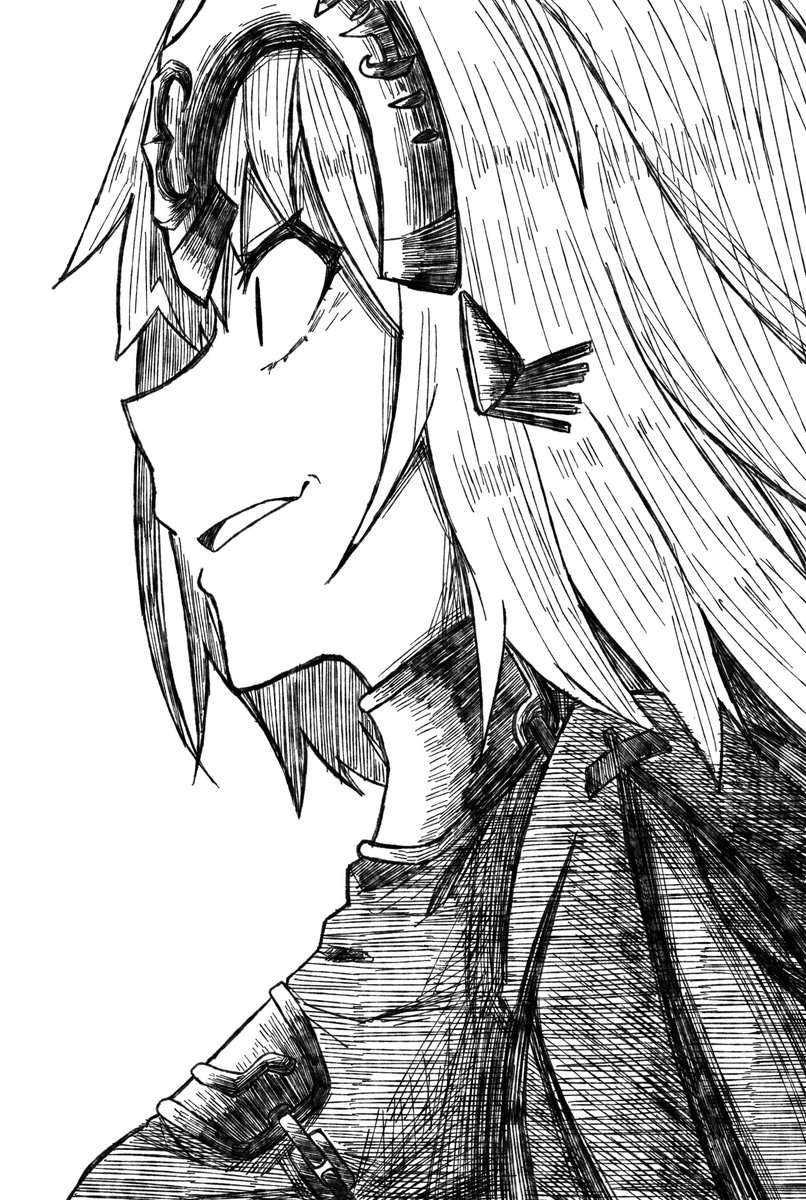 こういう笑みはたまらないですね

#一日一邪ンヌ
#FGO 