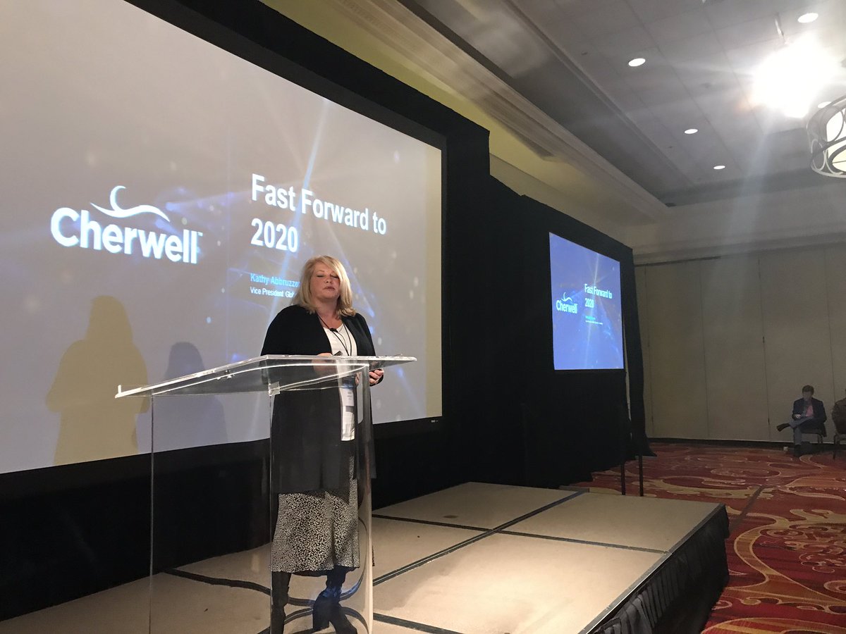 CSRA_inc's tweet photo. .@Cherwell takes the stage at @CSRA_inc #EmergingTechDay #ThinkNextNow https://t.co/goABjL9dPw