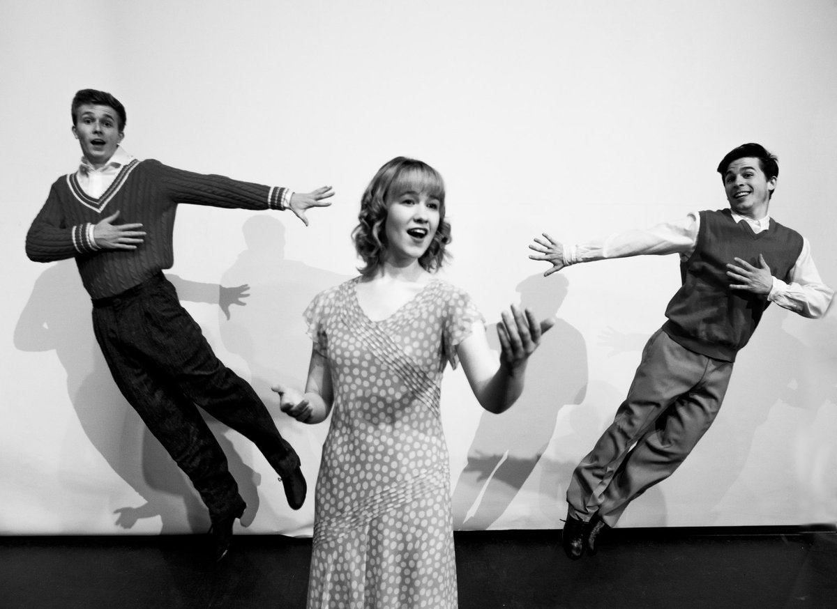 Don, Kathy and Cozmo are ready for #CHSSinginInTheRain’s opening night in 15 Days. 

Are you?