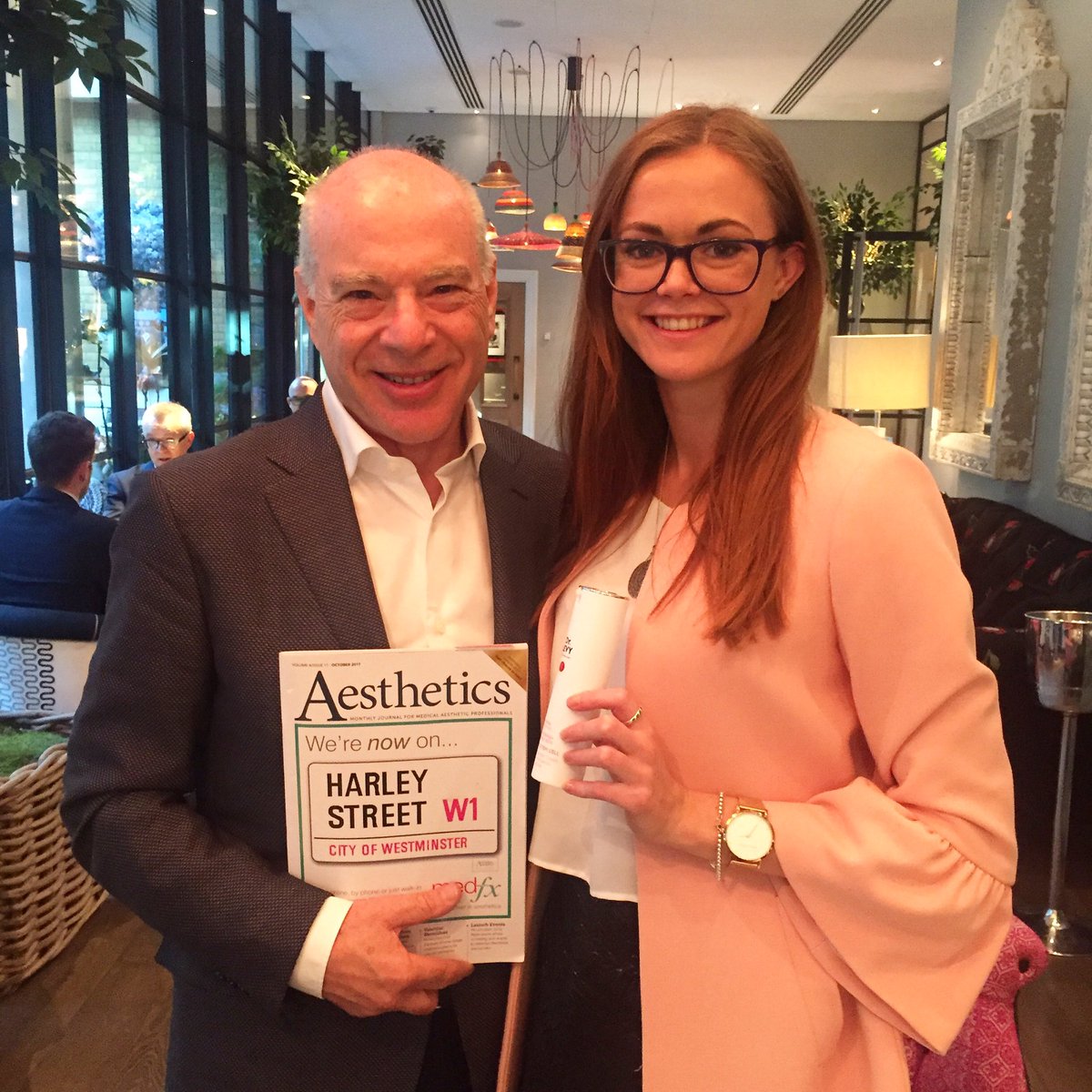 A pleasure to meet Dr Phillip Levy today to hear all about his new product, R3 Cell Matrix Mask, launching Feb 2018! 
<a href="/MantelpiecePR/">MantelpiecePR</a>