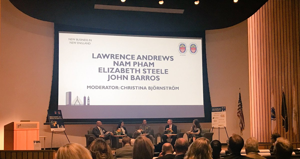bostonoeoi's tweet photo. Discussing Boston & MA's strong public-private partnerships that bolster local & int'l business & foster entrepreneurship #SACCSummit2017 https://t.co/QvsrWRs3GX