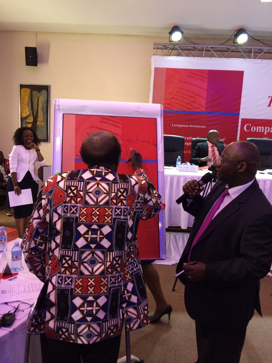 cceduganda's tweet photo. #NgoSpace Prof. George Kanyeihamba launches the book @ckaheru @FHRI2 https://t.co/kxniBqnAeS