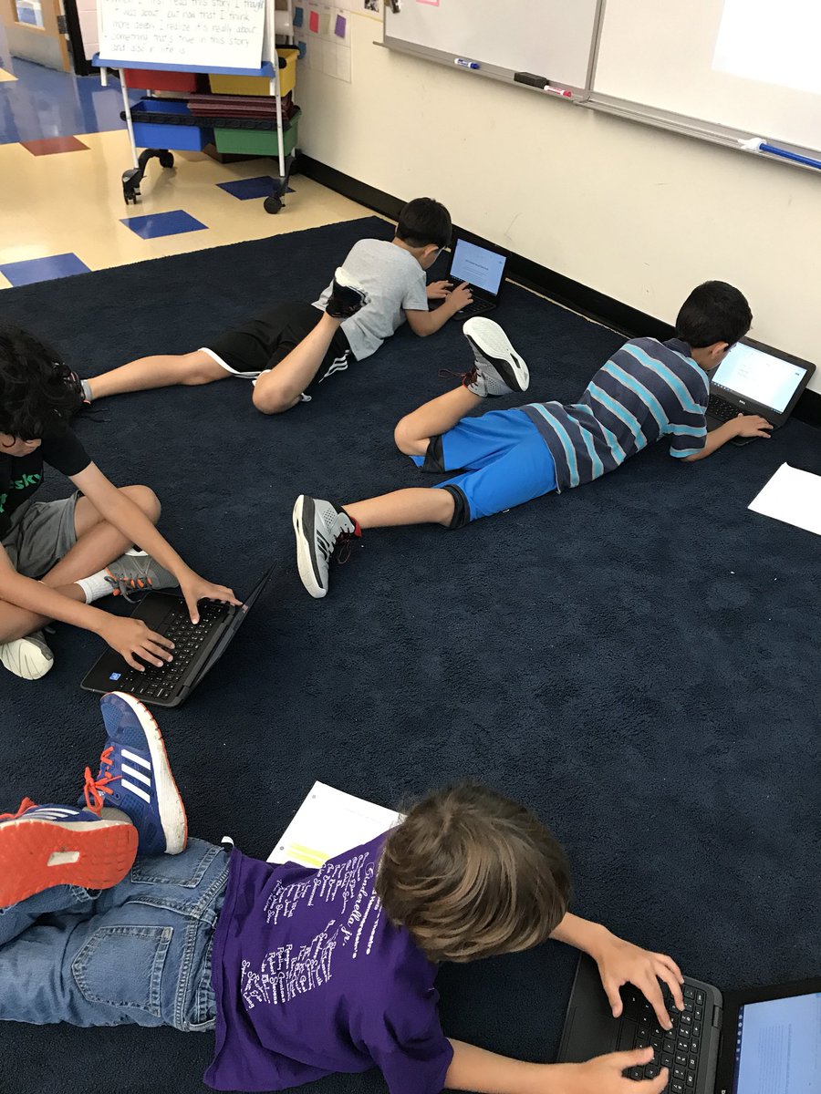 MrsClassGrade5's tweet photo. 5C students hard at work flash drafting literary essays #lpsHAWKS #5thgrading https://t.co/BdDjsMgVOT