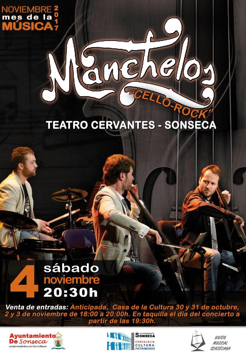 BSonseca's tweet photo. #Música #Sonseca #Toledo #CastillaLaMancha #Manchelos #Rock #Cello https://t.co/sL8dTFDbzx