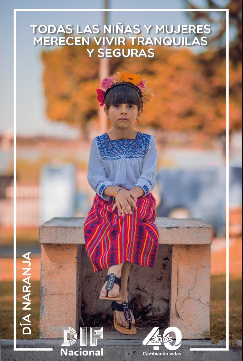 DIF_NMX's tweet photo. ¡Hoy es #DíaNaranja! Súmate a favor de una vida libre de violencia para niñas 👧🏽👧🏼👧🏻 y mujeres 👩🏼👩🏽👩🏻. https://t.co/0yZGqOqU3l