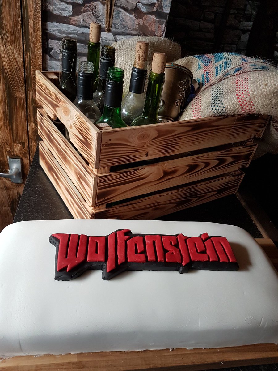 Xtreme_Gaming's tweet photo. Thanks to @camillaaa28 guests tomorrow are eating the BEST @wolfenstein cake! https://t.co/HkbQiTObkk