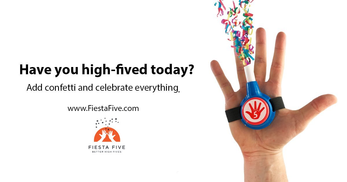 dailyimpulsive's tweet photo. @fiestafive is there for those critical times where a regular high five just isn't enough. https://t.co/EEbiEDlcYp