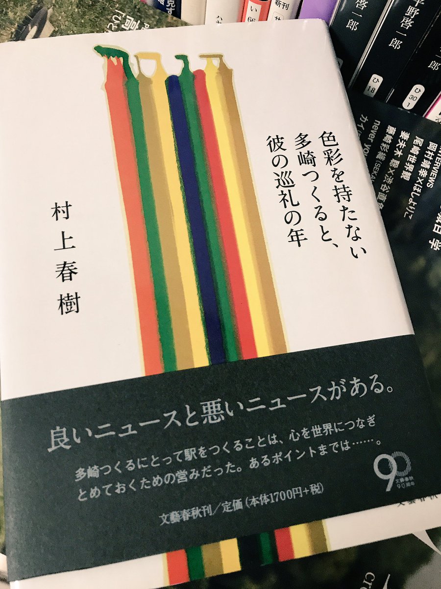 Mp 良いニュースと悪いニュースがある うん 飲むか とりあえずね 色彩を持たない多崎つくると 彼の巡礼の年 村上春樹