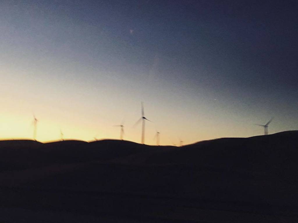 specialforksndy's tweet photo. Morning is breaking on the road to Newport Beach. Driving south on I-5. Windmills at rest. .
.
.
.
.
#morning #sunrise #Interstate5 #windmi… https://t.co/U687czj3UJ