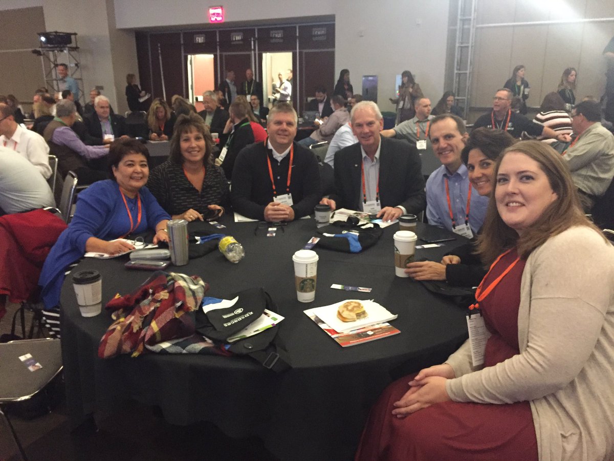 k_l_johnston's tweet photo. Ready to hear Sir Ken Robinson speak at EdSpaces with these fine people. #tigerpride #lifelonglearning #sirkenfanclub https://t.co/KuI4c3PsuZ