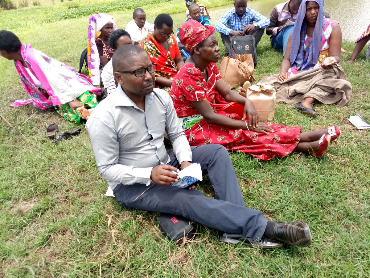 RwandaThsch's tweet photo. Ever wondered what your fundraising has done? We’re fish farming in Rwanda - TH has funded a hatchery house #finefish #thrwanda https://t.co/OlGPZfTA7E