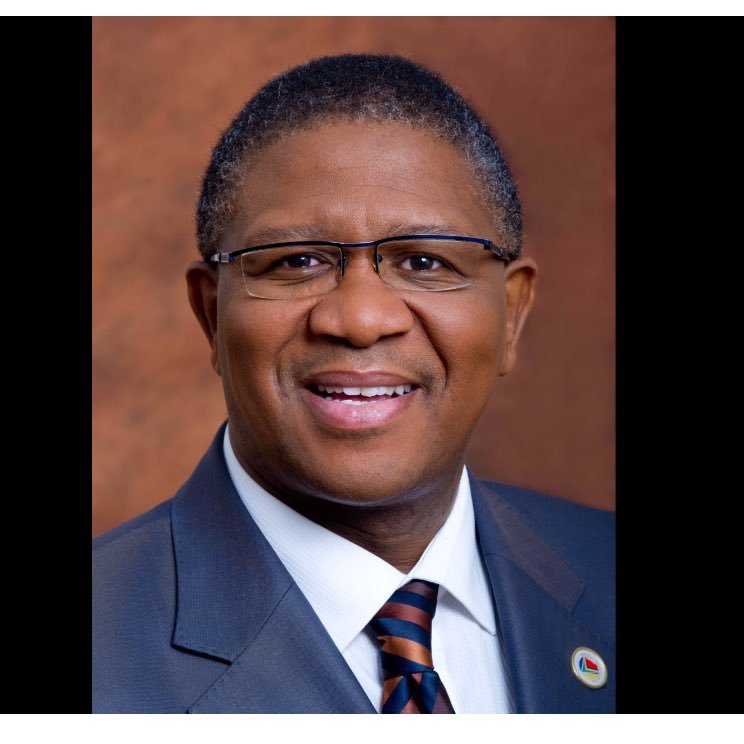 Then there's your part time minister, full time tweleb Fikile Mbalula,famous for his memes and fire clap backs.this guy is out here roasting