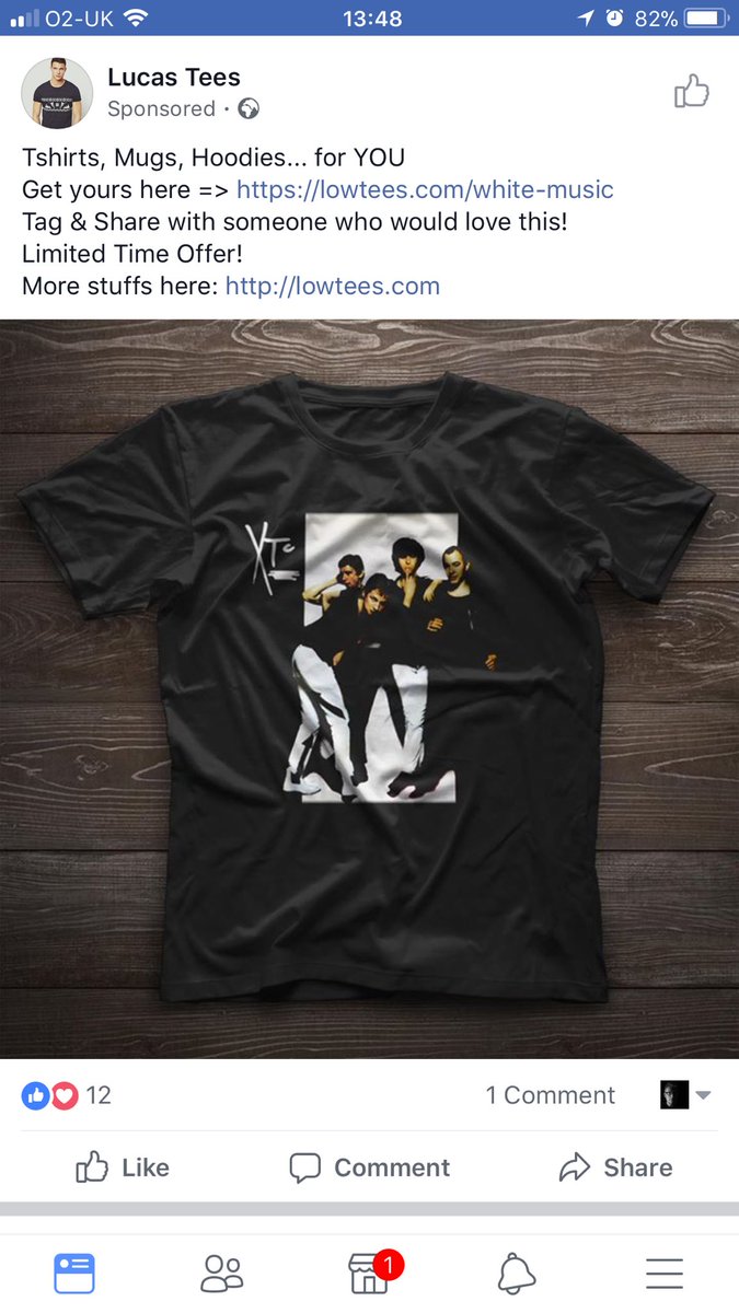 Good afternoon.  <a href="/xtcfans/">XTC</a> I take it that this is not an official product.  Popped up on my Facebook!