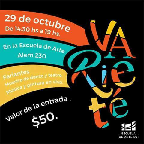 Escarte501's tweet photo. Varieté en @Escarte501. #Agendacultural https://t.co/9GYLbdrbqn