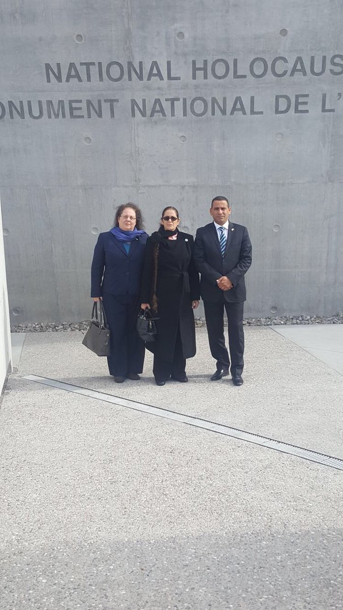 IsraelinCanada's tweet photo. #ICYMI Israeli MKs @HassonYoel and @drAnatBerko visited Parliament and the Holocaust Memorial on their recent trip to #Canada 🇮🇱❤️🇨🇦 https://t.co/HOo9UFkeK6