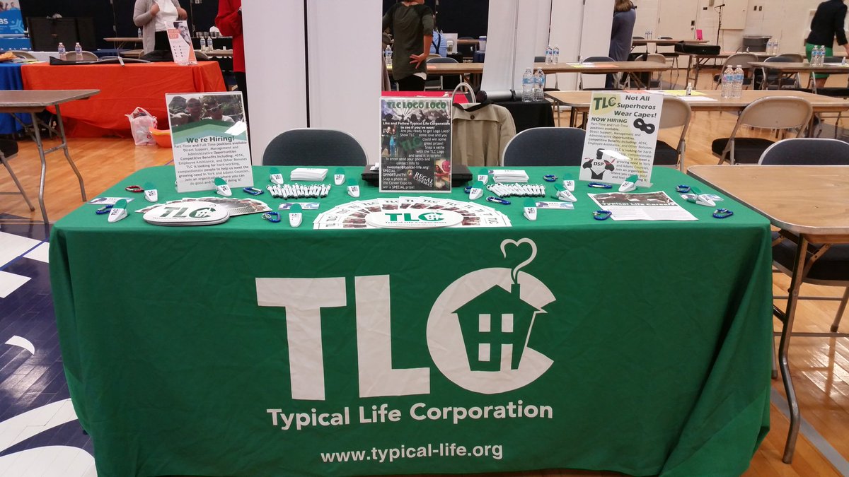 Good morning @messiahcollege! Come check us out at the Career Expo at Eisenhower Campus Center! #TLCYork #BeTheChange #ISupportSupports