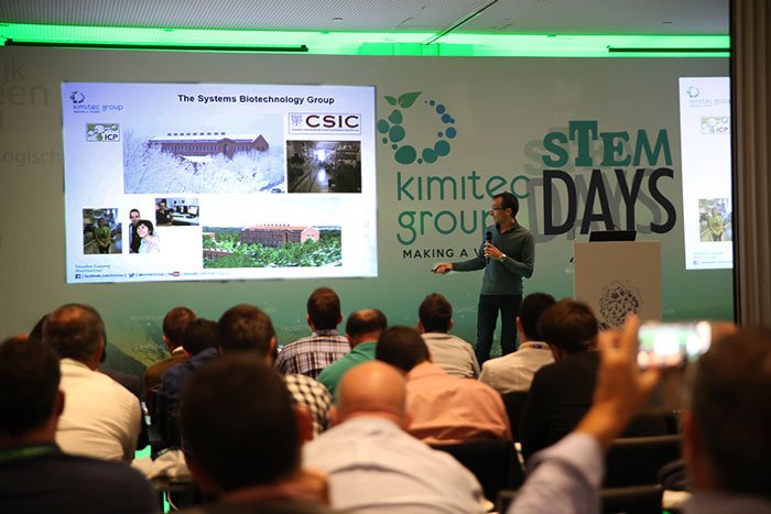 Khalatea's tweet photo. The IV Kimitec Convention in Madrid reunites the elite scientific sector https://t.co/T2dUKwOYlZ .@KimitecGroup #biotech #investigation https://t.co/hq5NXyVZx8