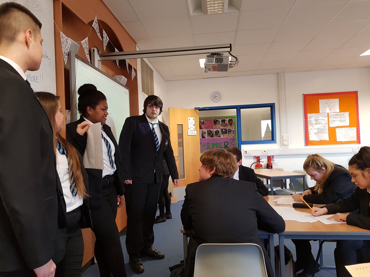 EnglishCraigie's tweet image. Higher class teaching Carol Ann Duffy poetry to one another #responsible #literacy #10marker