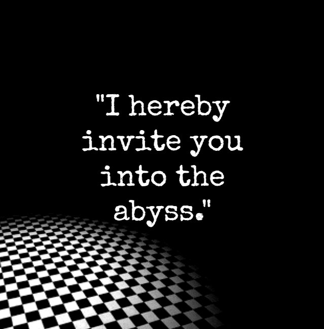 VishanthP's tweet image. Into the abyss #Micropoetry