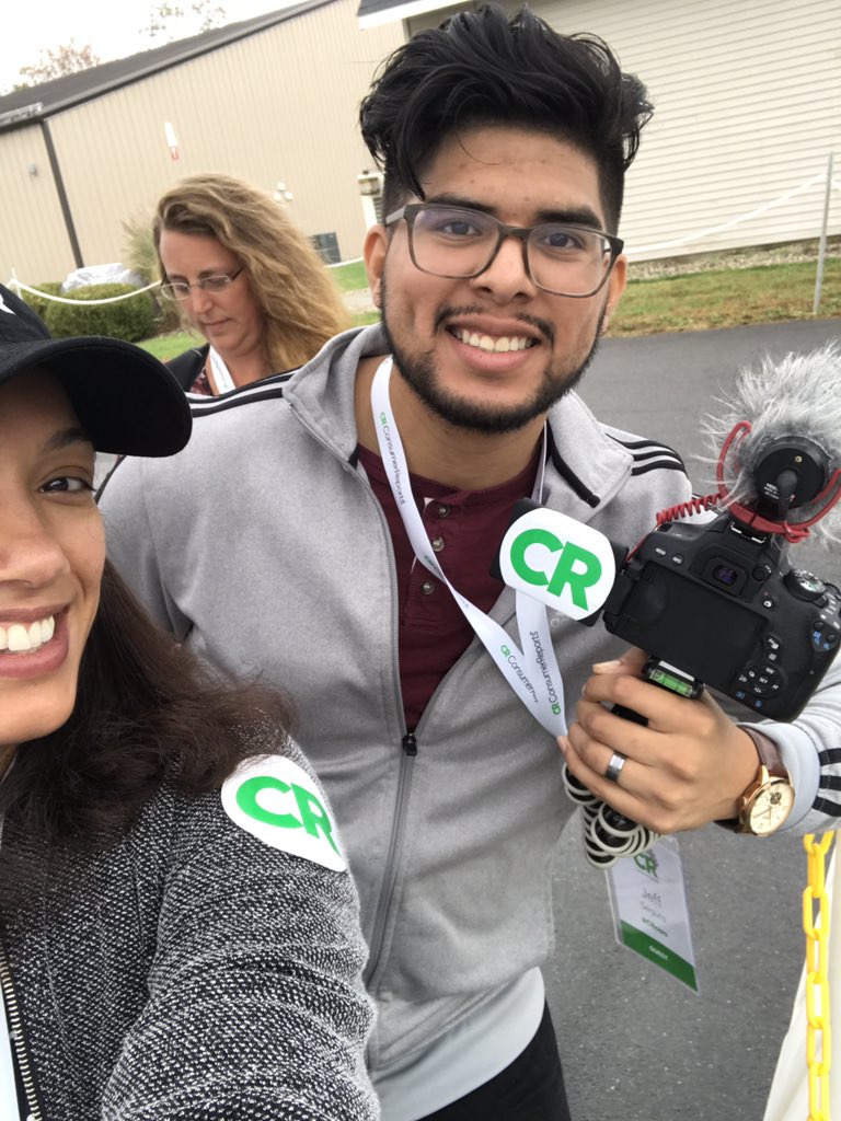 YackieBR's tweet photo. Some of our ambassadors getting a behind the scenes look at @ConsumerReports Auto Test Center in CT. #CRHosted #CRCars https://t.co/k71ab9CRmR