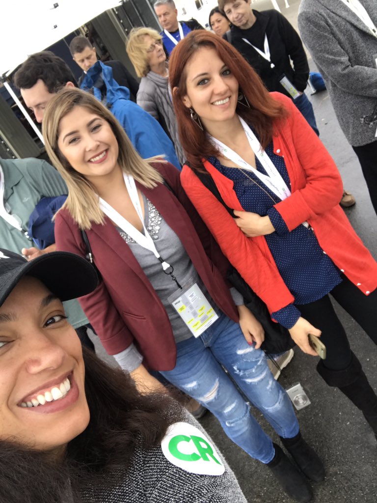 YackieBR's tweet photo. Some of our ambassadors getting a behind the scenes look at @ConsumerReports Auto Test Center in CT. #CRHosted #CRCars https://t.co/k71ab9CRmR