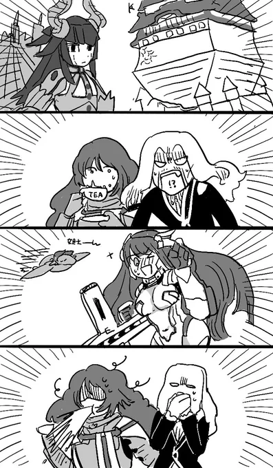 今のところのハロウィンイベの感想(らくがき) 