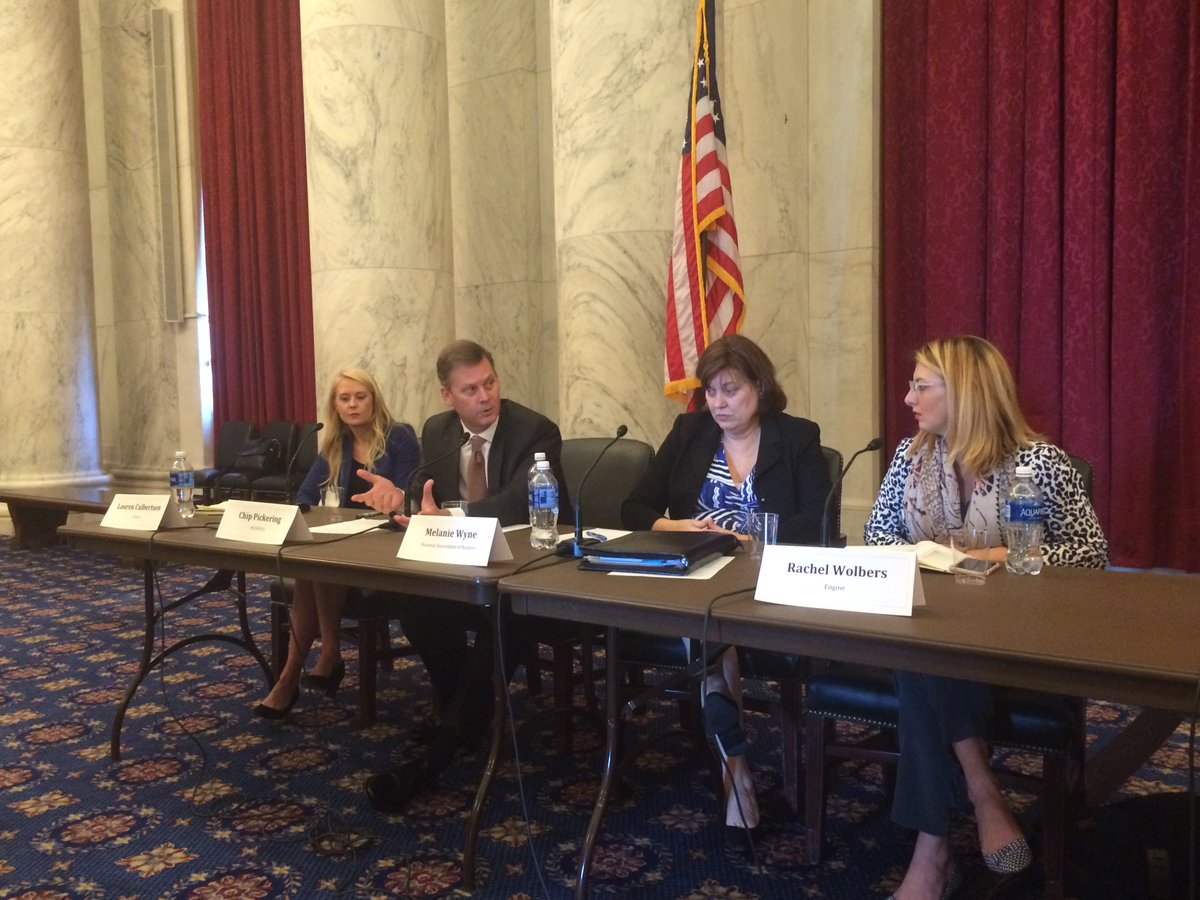 publicknowledge's tweet photo. Thank you @ChipPickering, @jonsallet, @nartech, @lculbs, and @rachelwolbers for being part of our panel today on #FCCRules & #NetNeutrality! https://t.co/xtxfnoySoJ