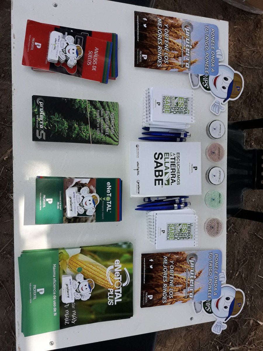 RodrigoFalcone5's tweet photo. Apoyando jornada Aapresid Monte Cristo! #eNeTotal #Proterra #Profertil #MonteCristo @RoyjoCordoba @G_Agroempresa @ProfertilNutri https://t.co/jhzWZEQFjb