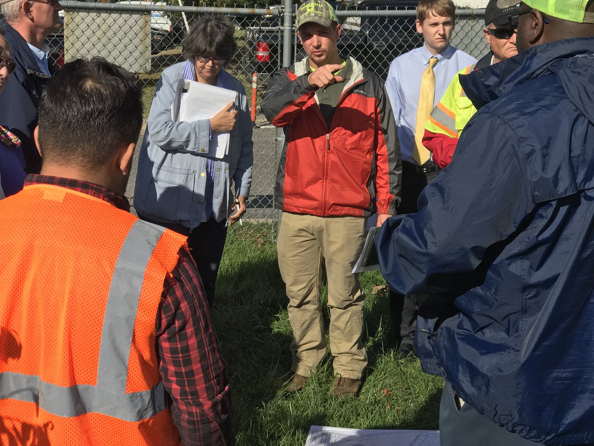 TBAconnects's tweet photo. Pre-Con for our upcoming storm water management project at College Park Public Works #Forebay #SandFilter β https://t.co/VtQPTjh7Tg