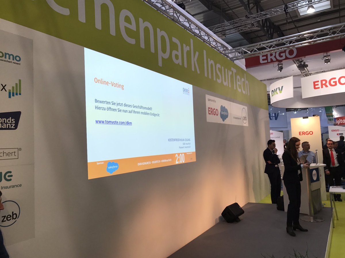 tabularaza_zeb's tweet photo. Spannende Pitch-Teilnehmer beim InsurTech-Pitch auf der DKM. Wer macht das Rennen? #DKMInsurTech https://t.co/mlgsy3dvxD