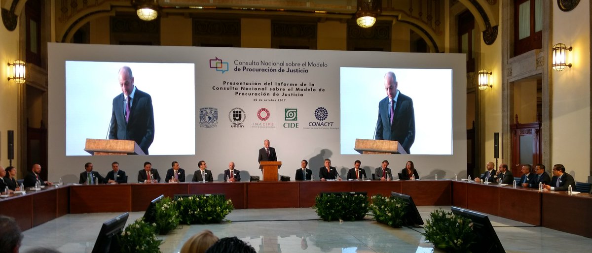 IIJUNAM's tweet photo. #Inauguración de la #Presentación del #Informe de la #ConsultaNacional sobre el Modelo de Procuración de #Justicia. #ConstruyamosJusticia https://t.co/WcSanB2HsG