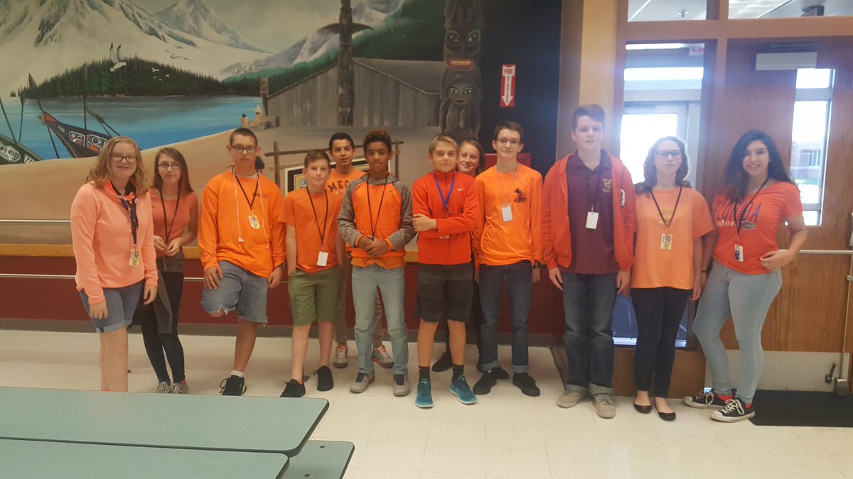 ITMSMUSTANGS's tweet photo. Mustangs sporting their orange for Unity Day Against Bullying!!
#unityday2017
#itmspride https://t.co/3LaDQFXWTy