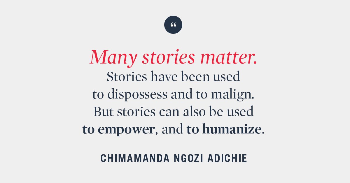 preemptivelove's tweet photo. "Stories can break the dignity of a people. But stories can also repair that broken dignity."

Whose story will you listen to today? https://t.co/NedoNeFjYK