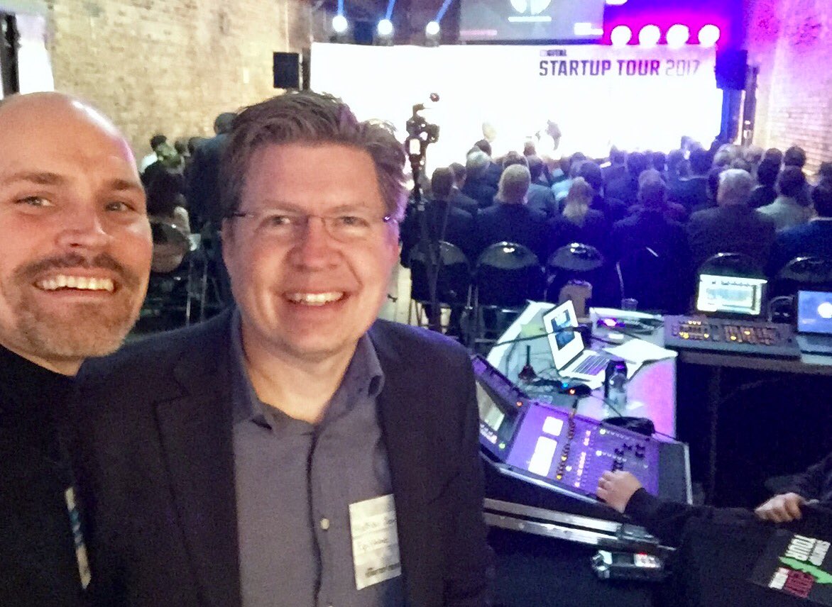 joakimsam's tweet photo. Med @mattiasjos när Emma Woxlin ska pitcha @epishine på @didigital_se Start Up Tour i Lkpg. Vi håller tummarna! https://t.co/yZUB0kTMzy