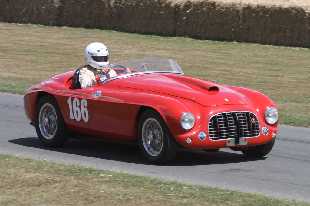 DesignMuseum's tweet photo. #FerrariFact | The 166 MM Barchetta was the first Ferrari to have won the Le Mans 24 hour race in 1949 https://t.co/iZuSAZtrIi https://t.co/u9FyhATxoC